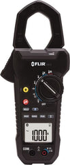 FLIR - CM78-NIST, CAT IV, Digital True RMS Wireless Clamp Meter with 1.45" Clamp On Jaws - 1000 VAC/VDC, 1000 AC/DC Amps, Measures Voltage, Capacitance, Current, Frequency, Resistance - Exact Tooling