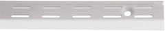 Knape & Vogt - 450 Lb Capacity, Epoxy Coated, Double Slot Standards Bracket - 78" Long, 1" High, 1" Wide - Exact Tooling