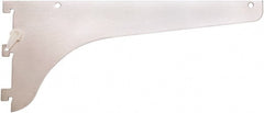 Knape & Vogt - 540 Lb Capacity, Anachrome Steel Coated, Shelf Bracket - 18" Long, 6" High, 6" Wide - Exact Tooling