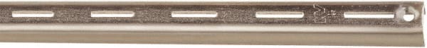 Knape & Vogt - 1,060 Lb Capacity, Anachrome Steel Coated, Shelf Standard Bracket - 36" Long, 11/16" High, 7/8" Wide - Exact Tooling