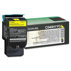 Lexmark - Office Machine Supplies & Accessories; Office Machine/Equipment Accessory Type: Toner Cartridge ; For Use With: Lexmark X546dtn; C546dtn; X548dte ; Color: Yellow - Exact Tooling