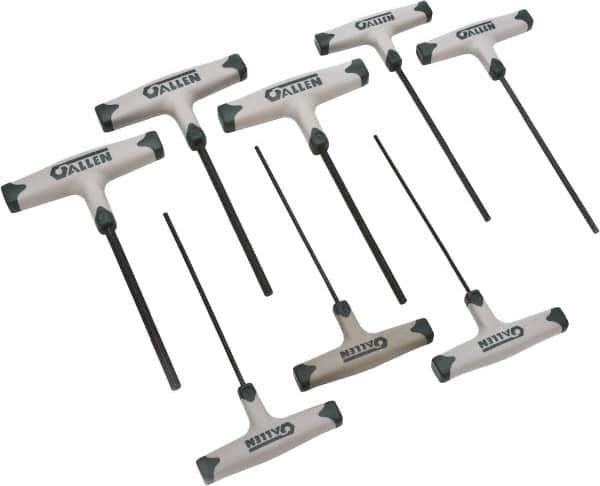 Allen - 8 Piece T-Handle Hex Key Set - Exact Tooling
