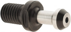 ETM - CAT40 Taper, 5/8-11 Thread, 45° Angle Radius, Standard Retention Knob - 2-1/4" OAL, 0.59" Knob Diam, 1.266" from Knob to Flange - Exact Tooling
