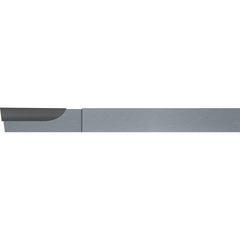 Micro 100 - Single-Point Tool Bits; Tip Material: Carbide ; Tool Bit Style: RT ; Tool Bit Type: Turning ; Cutting Direction: Right Hand ; Shank Width/Diameter (Decimal Inch): 0.4370 ; Shank Width/Diameter (Inch): 7/16 - Exact Tooling