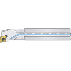 Micro 100 - 0.775" Min Bore, Right Hand A10M SCLCR 2 Indexable Boring Bar - Exact Tooling