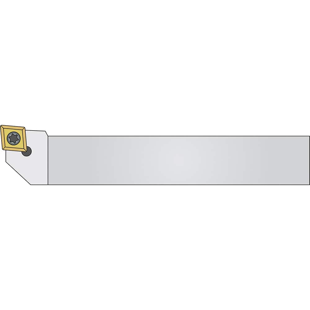 Micro 100 - LH SCLCL 0° Neutral Rake Indexable Turning Toolholder - Exact Tooling