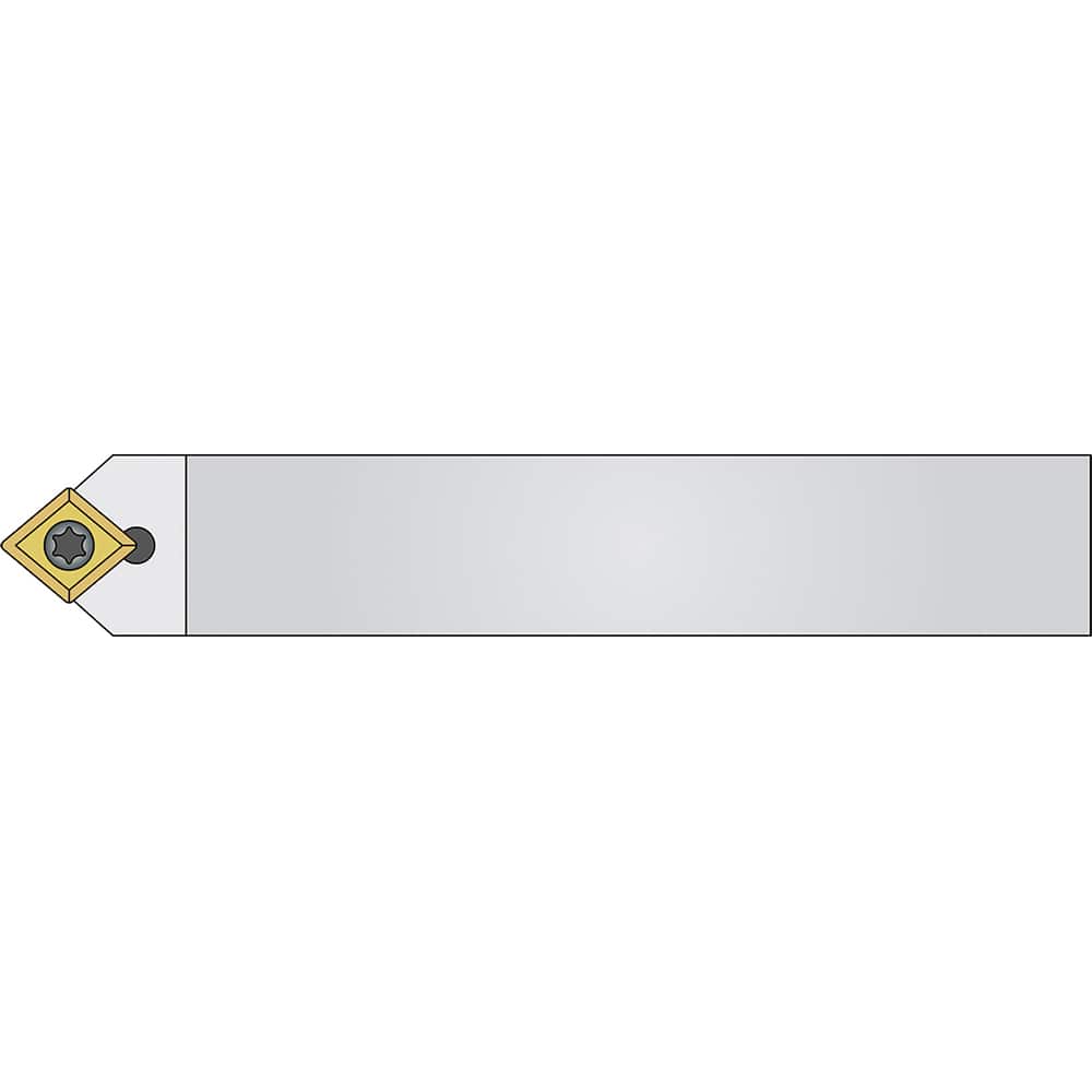Micro 100 - Neutral SCMCN 0° Neutral Rake Indexable Turning Toolholder - Exact Tooling
