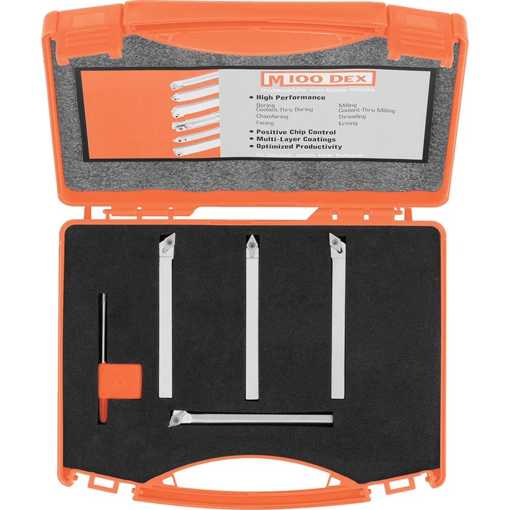 Micro 100 - Indexable Boring Bar Set - Exact Tooling