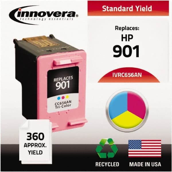 innovera - Inkjet Printer Cartridge - Use with HP Officejet J4500, J4600 - Exact Tooling