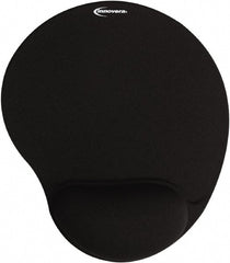 innovera - 8-7/8" x 10-3/8" x 1" Black Mouse Pad - Use with Mouse - Exact Tooling