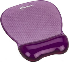 innovera - 9-5/8" x 8-1/4" x 1-1/8" Purple Mouse Pad - Use with Mouse - Exact Tooling