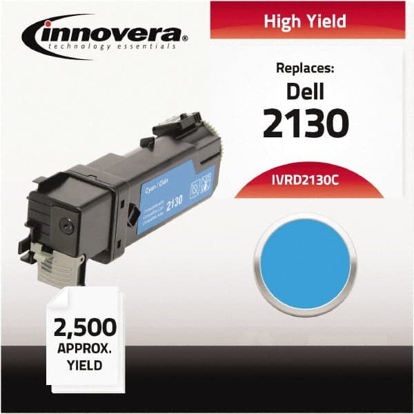 innovera - Cyan Toner Cartridge - Use with Dell 2130CN, 2135CN - Exact Tooling