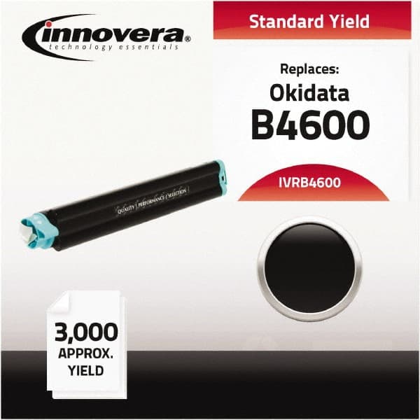 innovera - Black Toner Cartridge - Use with Oki B440, B440N, B4600, B4600N - Exact Tooling