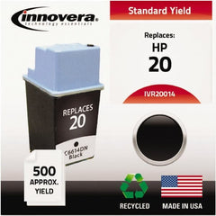 innovera - Black Inkjet Printer Cartridge - Use with HP Deskjet D2530, D2545, D2560, D5560, F4200, F4440, F4480, Photosmart C4640, C4650, C4680, C4795 - Exact Tooling