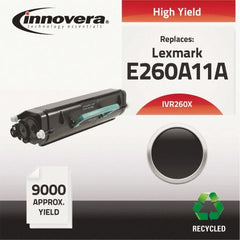 innovera - Black Toner Cartridge - Use with Lexmark E260D, E260DN, E360D, E360DN, E460DN, E460DW, E462DTN - Exact Tooling