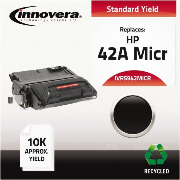 innovera - Black MICR Toner - Use with HP LaserJet 4250, 4350 - Exact Tooling