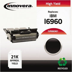 innovera - Black Toner Cartridge - Use with IBM Infoprint 1532, 1552, 1572, 1650MFP - Exact Tooling