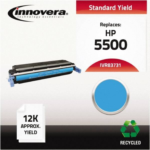 innovera - Cyan Toner Cartridge - Use with HP LaserJet 5500, 5550 - Exact Tooling