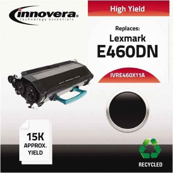 innovera - Black Toner Cartridge - Use with Lexmark E460dn, E460dw, E462DTN, X463DE, X464DE, X466DE - Exact Tooling