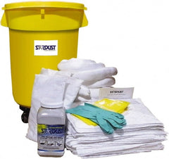 Stardust Spill Products - Spill Clean-Up System Accessory Kit Spill Kit - 32 Gal Mobile Spill Cart - Exact Tooling
