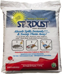 Stardust Spill Products - 1.5 Cu Ft Bag Amorphous Alumina Silicate Granular Absorbent - Universal Use - Exact Tooling