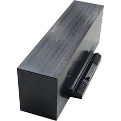 TE-CO - Vise Jaws; Jaw Shape: Flat ; Jaw Width (mm): 203.2 ; Jaw Width (Inch): 8 ; Jaw Width (Decimal Inch): 8 ; Jaw Height (mm): 63.5 ; Jaw Height (Inch): 2.5 - Exact Tooling