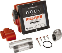 Tuthill - 1" Mechanical Fuel Meter Repair Part - Contains 4 Digit (Gal) Meter, For Use with Pump - FR4210G, FR4410G, FR4204G, FR4210GB, FR4210BGFQ - Exact Tooling