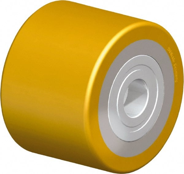 Blickle - 2-23/64" Wide x 3.23" High x 3" Deep Hand Truck Roller - 968 Lb Load Capacity - Exact Tooling