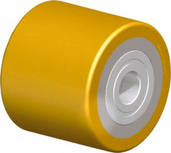 Blickle - 2-3/4" Wide x 3.23" High x 3" Deep Hand Truck Roller - 1,122 Lb Load Capacity - Exact Tooling