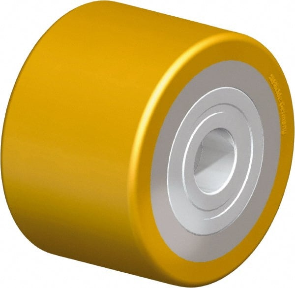 Blickle - 2-1/8" Wide x 3.15" High x 3" Deep Hand Truck Roller - 836 Lb Load Capacity - Exact Tooling