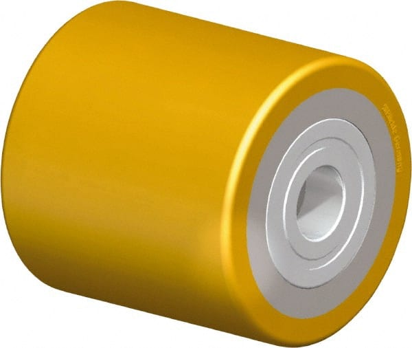 Blickle - 3-9/64" Wide x 3.15" High x 3" Deep Hand Truck Roller - 1,254 Lb Load Capacity - Exact Tooling