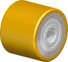 Blickle - 2-7/16" Wide x 2.95" High x 3" Deep Hand Truck Roller - 902 Lb Load Capacity - Exact Tooling