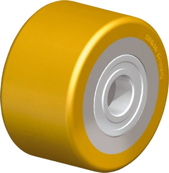 Blickle - 1-3/8" Wide x 1-3/8" High x 2-1/2" Deep Hand Truck Roller - 396 Lb Load Capacity - Exact Tooling