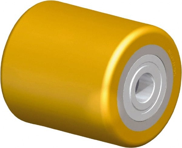 Blickle - 3-47/64" Wide x 3.35" High x 3-1/2" Deep Hand Truck Roller - 1,584 Lb Load Capacity - Exact Tooling