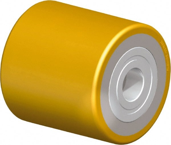 Blickle - 3" Wide x 2-61/64" High x 3" Deep Hand Truck Roller - 1,100 Lb Load Capacity - Exact Tooling