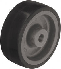 Blickle - 5 Inch Diameter x 1-37/64 Inch Wide, Heat-Resistant Silicone Rubber Caster Wheel - 264 Lb. Capacity, 1/2 Inch Axle Diameter, Plain Bore Bearing - Exact Tooling