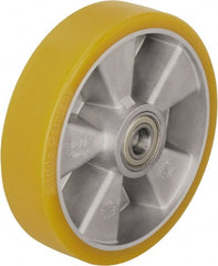 Blickle - 8 Inch Diameter x 1-31/32 Inch Wide, Polyurethane-Elastomer Blickle Extrathane Caster Wheel - 1,760 Lb. Capacity, 25/32 Inch Axle Diameter, Ball Bearing - Exact Tooling