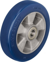 Blickle - 8 Inch Diameter x 1-31/32 Inch Wide, Polyurethane-Elastomer Blickle Besthane Caster Wheel - 1,540 Lb. Capacity, 25/32 Inch Axle Diameter, Ball Bearing - Exact Tooling