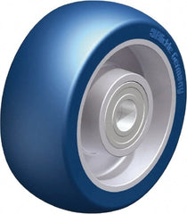 Blickle - 4 Inch Diameter x 1-37/64 Inch Wide, Polyurethane-Elastomer Blickle Besthane Caster Wheel - 660 Lb. Capacity, 19/32 Inch Axle Diameter, Ball Bearing - Exact Tooling