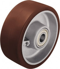 Blickle - 10 Inch Diameter x 3-9/64 Inch Wide, Polyurethane-Elastomer Blickle Besthane Caster Wheel - 4,400 Lb. Capacity, 1-3/16 Inch Axle Diameter, Ball Bearing - Exact Tooling