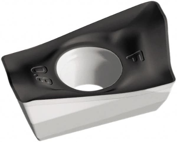 Walter - ADMT080312 F56 Grade WSP45S Carbide Milling Insert - TiAlN/Al2O3 Finish, 0.132" Thick, 0.266" Inscribed Circle, 1.19mm Corner Radius - Exact Tooling