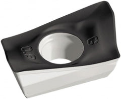 Walter - ADMT160608 G56 Grade WSP45S Carbide Milling Insert - TiAlN/Al2O3 Finish, 0.242" Thick, 0.425" Inscribed Circle, 0.79mm Corner Radius - Exact Tooling