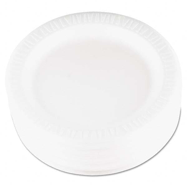 DART - Quiet Classic Laminated Foam Dinnerware, Plate, 9" Diam, WH, 125/PK, 4 Packs/CT - Exact Tooling