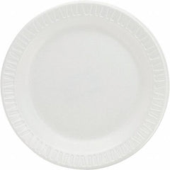 DART - Foam Dinnerware Plates, 6" - White - Exact Tooling