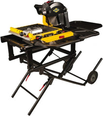 QEP - 15 Amps, 10" Blade Diam, 4,500 RPM, Electric Circular Saw - 120 Volts, 2.5 hp, 5/8" Arbor Hole, Right Blade - Exact Tooling
