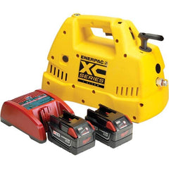 Enerpac - Power Hydraulic Pumps & Jacks Type: Hydraulic Pressure Rating (psi): 10000 - Exact Tooling