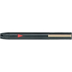 Quartet - Plastic Pen Size Laser Pointer - Black, 2 AAA Batteries Included - Exact Tooling