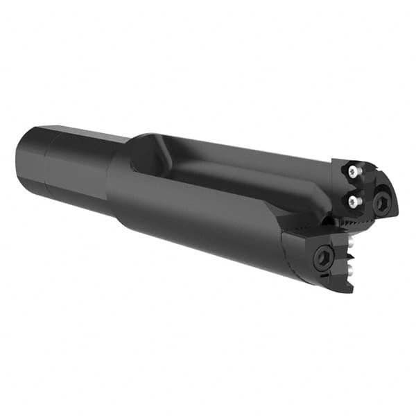 Allied Machine and Engineering - 4-27/64" Max Drill Depth, 2.2xD, 47.6mm Diam, Indexable Insert Drill - Exact Tooling