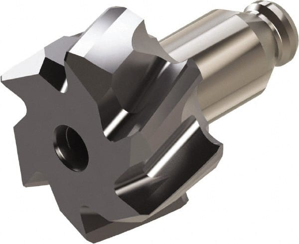 Seco - 10mm Head Diam PMX6 Modular Reamer Head - Exact Tooling
