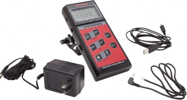 Proto - 0 to 2,000 Ft/lb, Electronic Torque Meter/Calibrator - Accurate to ± 0.5%, 7-1/4" OAL, 1/4, 3/8, 1/2, 3/4 & 1" Drive - Exact Tooling